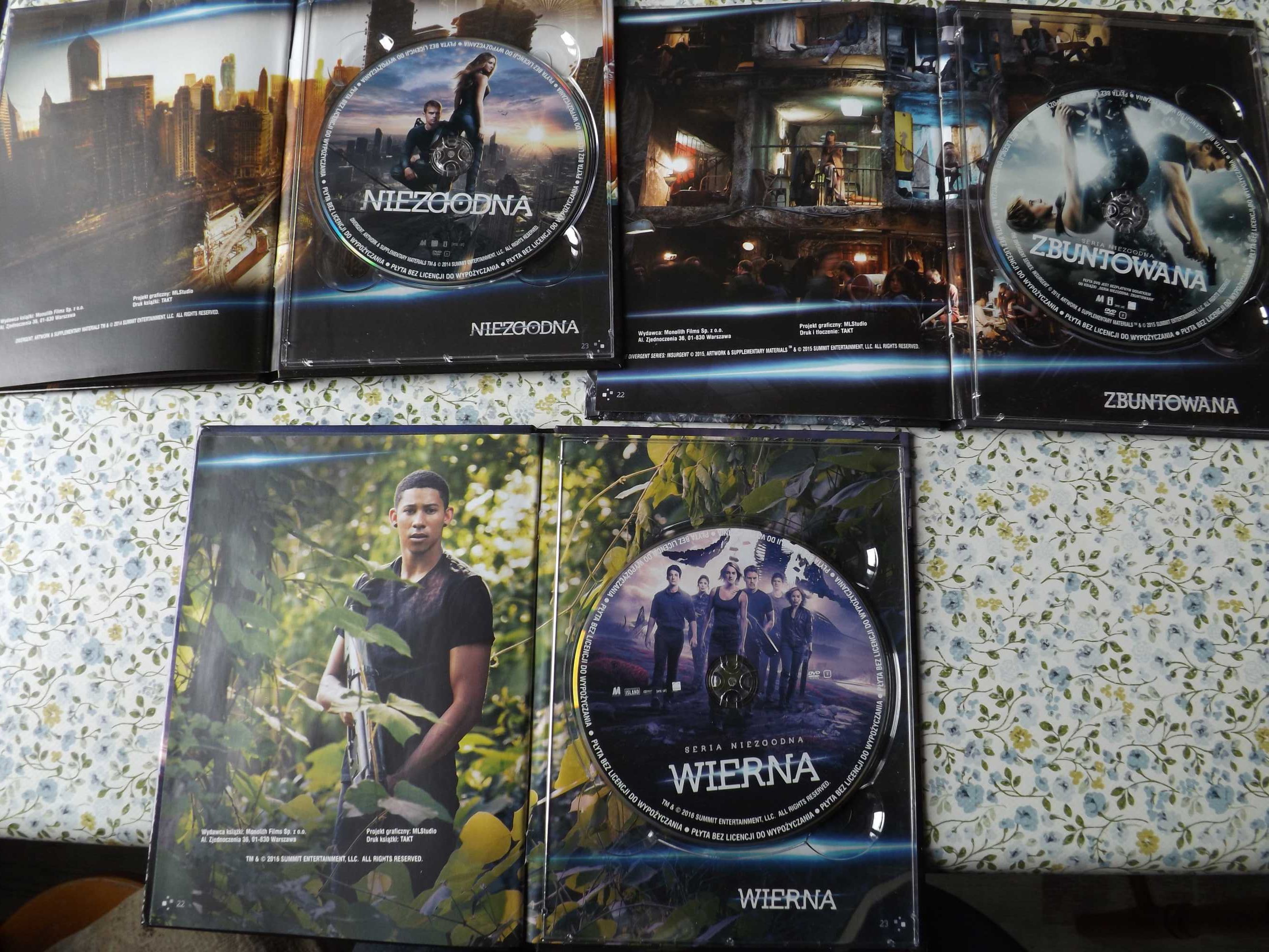 Niezgodna, Wierna zbuntowana dvd filmy