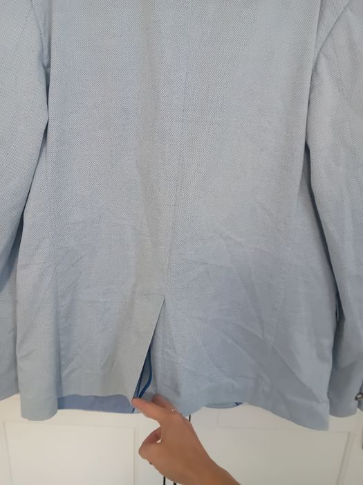 #stromberg marynarka bawełniana niebieska XXL XL