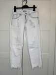 Damskie Spodnie Dzinsy Jeansy Białe Zara Basic 32
