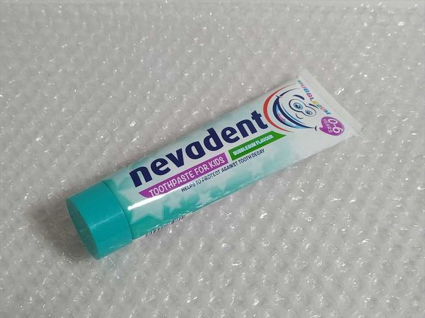 Зубная паста для детей 0-6 лет Nevadent Bubblegum flavour