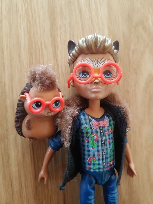 Hixby. Lalka Enchantimals jeżyk. Hedhehod. Figurka chłopiec
