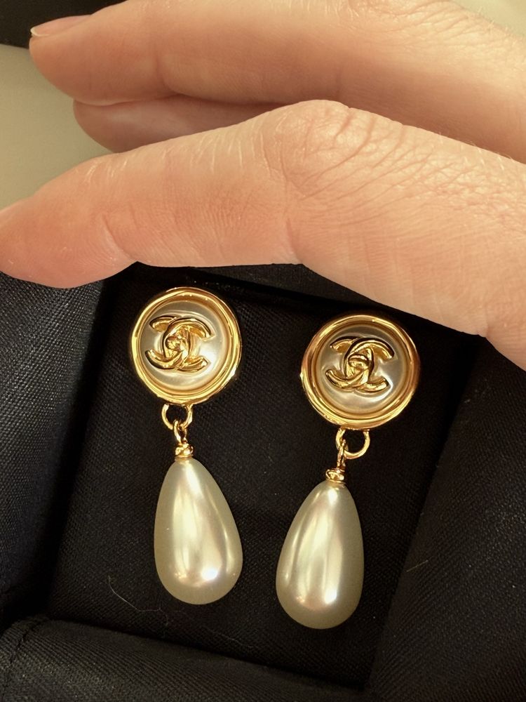 Сережки chanel vintage