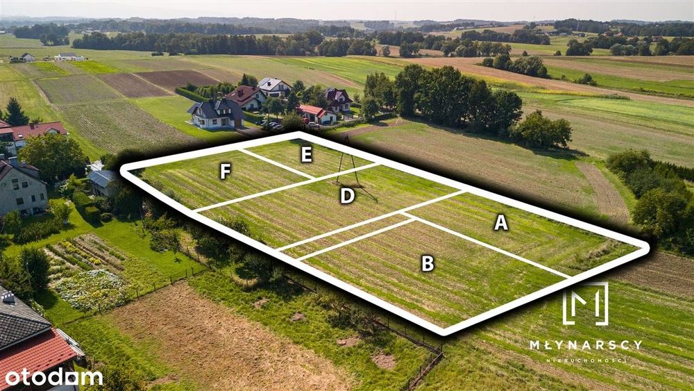 Działki w centrum Wilamowic | 1151 m2 lub inne |