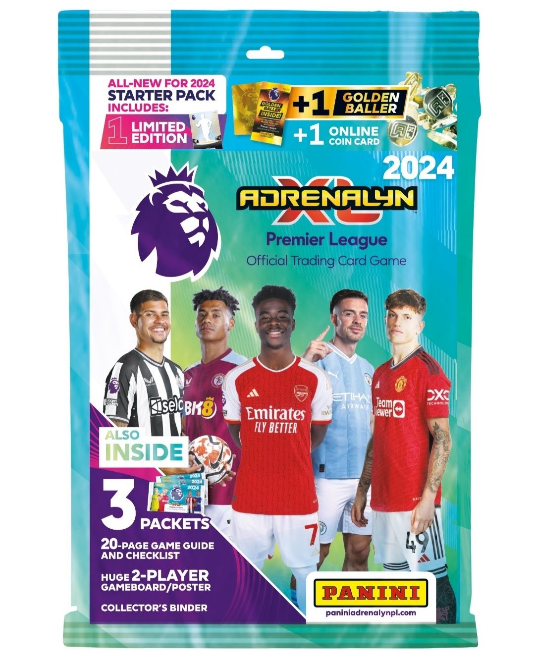 Album Premier League 2024 zestaw karty Panini FIFA