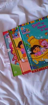 3 livros da Dora aventureira
