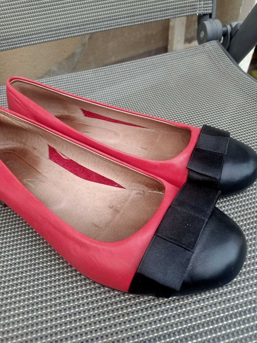 balerinki zapato lordy mokasyny skórzane r. 38