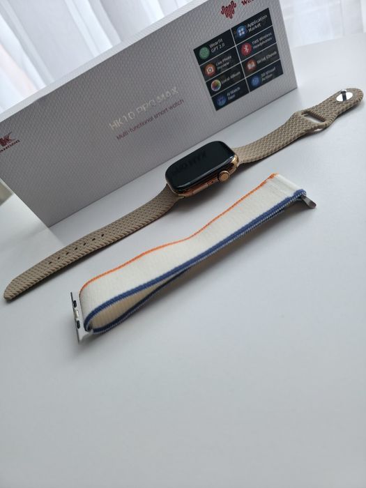 Watch, hk, pełny komplet złoty nowy