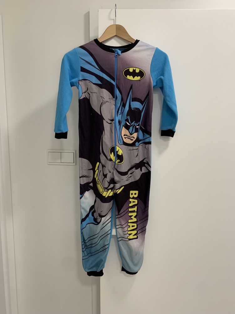 Strój przebranie karnawałowe Batman kombinezon piżama