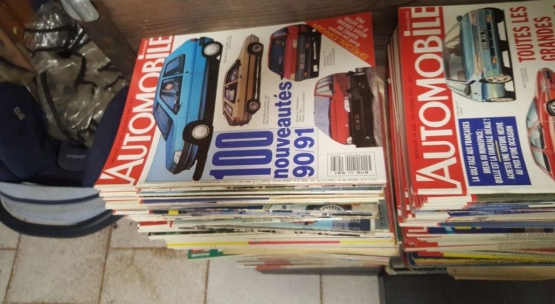 Revista de automóveis francesa desde anos 60 a 2000