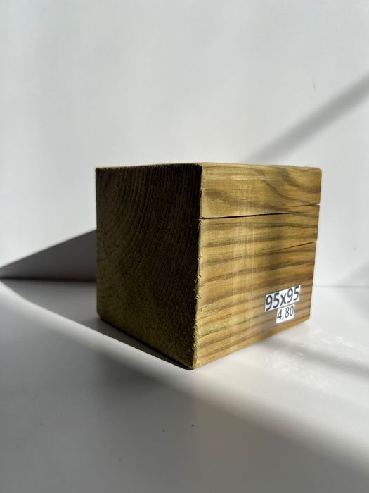 Drewno konstrukcyjne 95x95 impregnowane