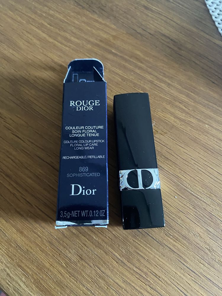 Rouge Dior 3.5 g NOWA odcień 869 Sophisticated SATIN