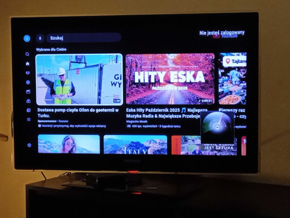 Telewizor SAMSUNG UE40B7000
Nr: 55278