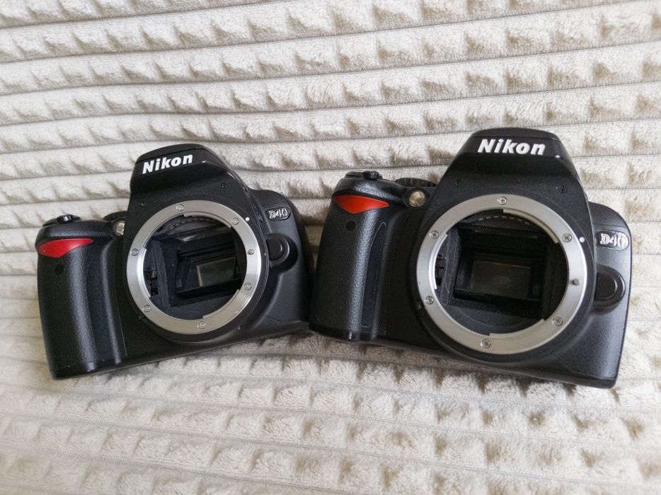 Фотоапарат Nikon D40 6MP CCD Пробіг одного 2372 Shutter count