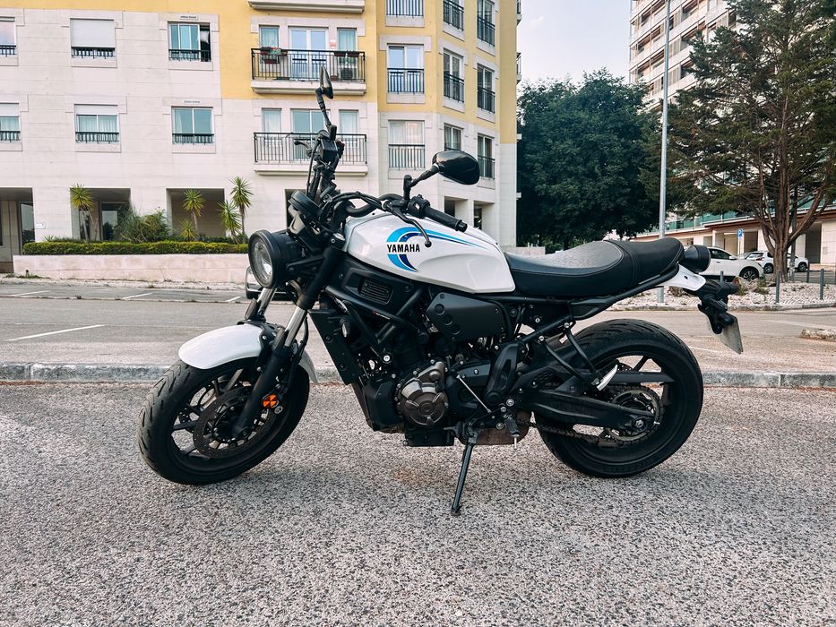 Yamaha XSR 700 de 2022.