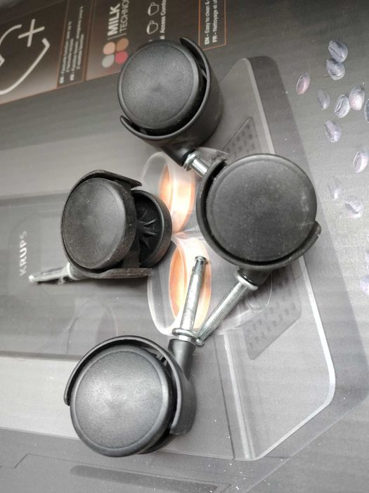 Колесо поворотне ролики для меблів 4 штуки меблеве колесо ніжка