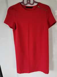 Sukienka czerwona Zara M