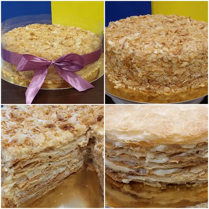 Вкуснейшие домашние торты Наполеон, Медовик