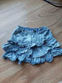Spódniczka jeansowa dla dziewczynki r.98/104