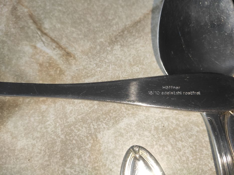 Hoffner stał 18/10 łyżki obiadowe