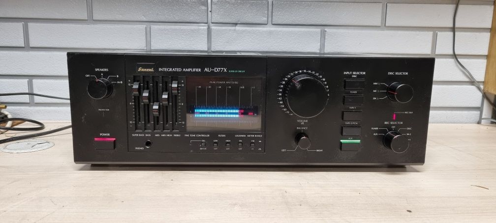 Wzmacniacz HI-FI SANSUI AU-D77X Stereo