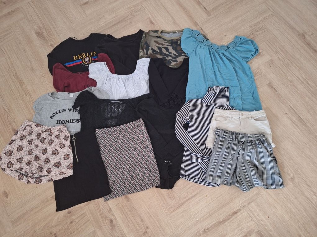 Paka ubrań s/xs reserved, sinsay, h&m