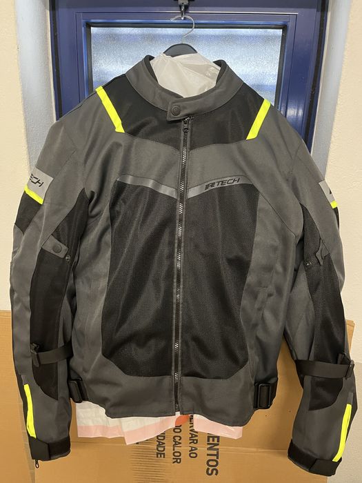 Blusão motard micro-perfurado RtechT - XL