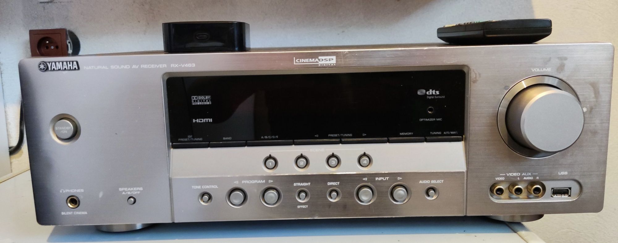 STX Electrino kolumny + subwoofer + centralny + yamaha amplituner