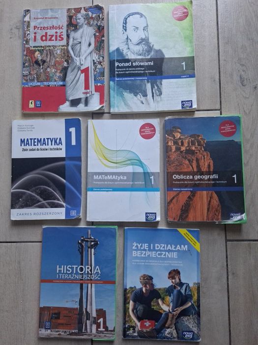 Sprzedam książki do klasy 1 liceum/technikum