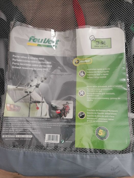 Suporte para 3 bicicletas