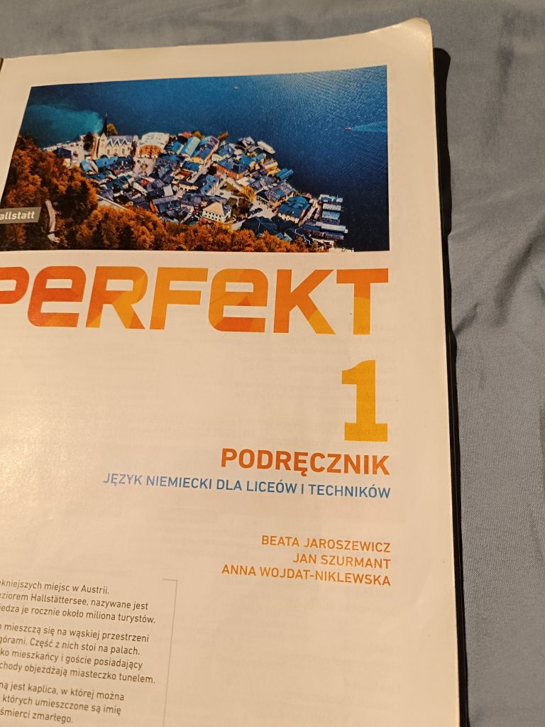 Perfekt 1 podręcznik do języka niemieckiego. Liceum i technikum