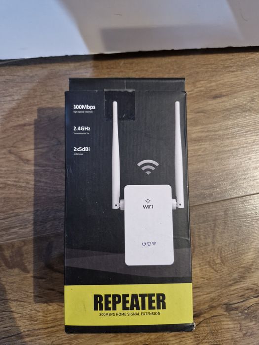 Wzmacniacz Sygnału WiFi z Dwiema Antenami