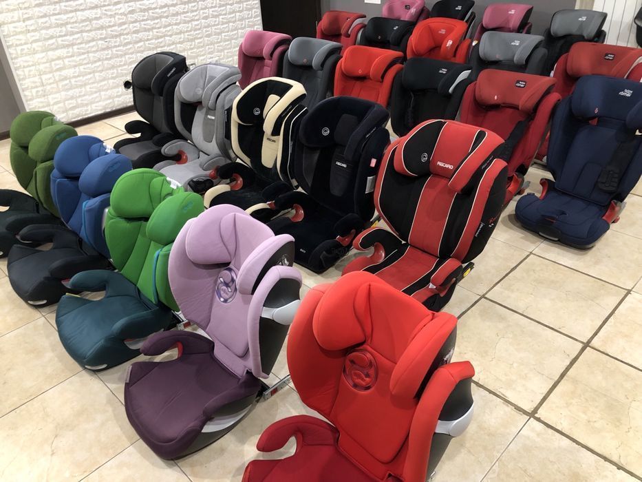 Автокрісло Шоурум Britax Romer Recaro Cybex Бустер 15-36 9-36 Isofix