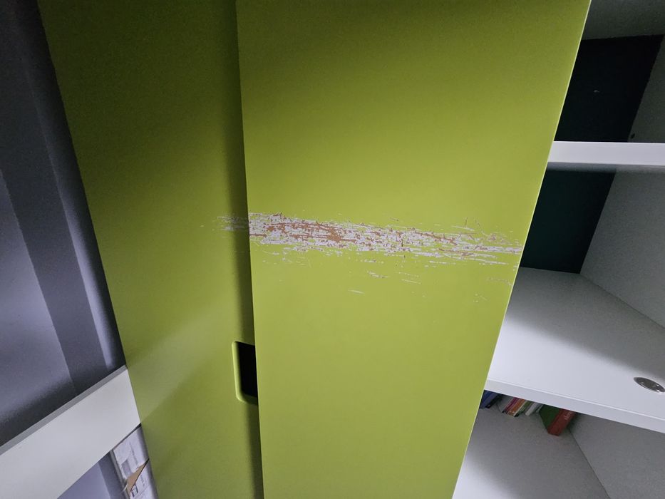 Łóżko młodzieżowe piętrowe z biurkiem