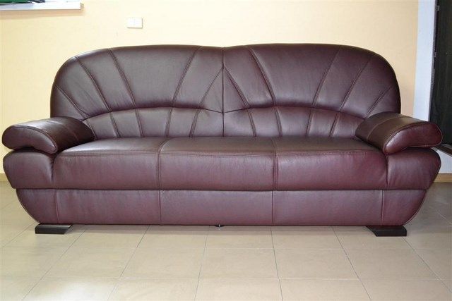 wersalka sofa kanapa tapczan PORTO w dwóch kolorach skór naturalnych