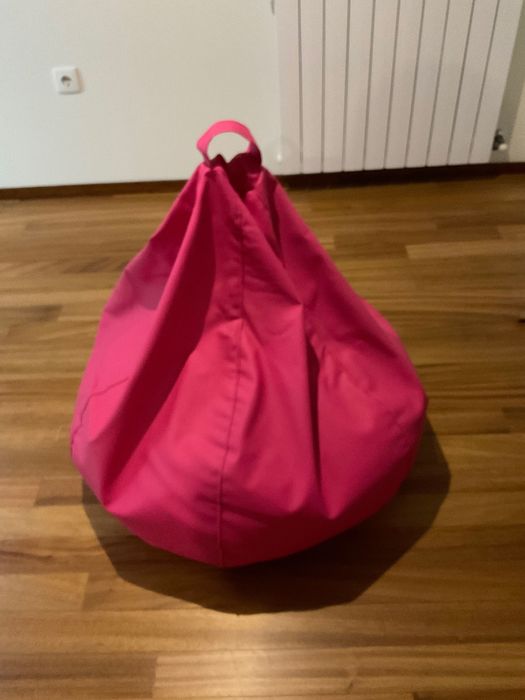 Pouf cor de rosa