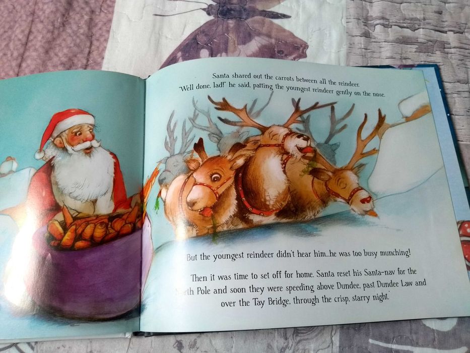 Książka po angielsku Santa is coming to Scotland, Steve Smallman