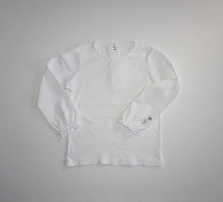 Biała bluzeczka Zara  18-24M    86-92