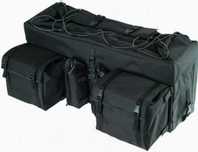Mala semi-rígida moto4  bagageira topcase atv quad mota