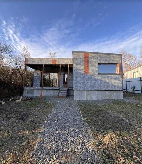 Сучасний каркасний одноповерховий будинок у масиві “Зелений гай”