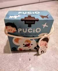 Puzzle Pucio co tu pasuje?  Wiek 2+