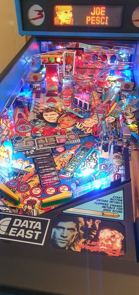 Fliper flipper pinball LETHAL WEAPON 3