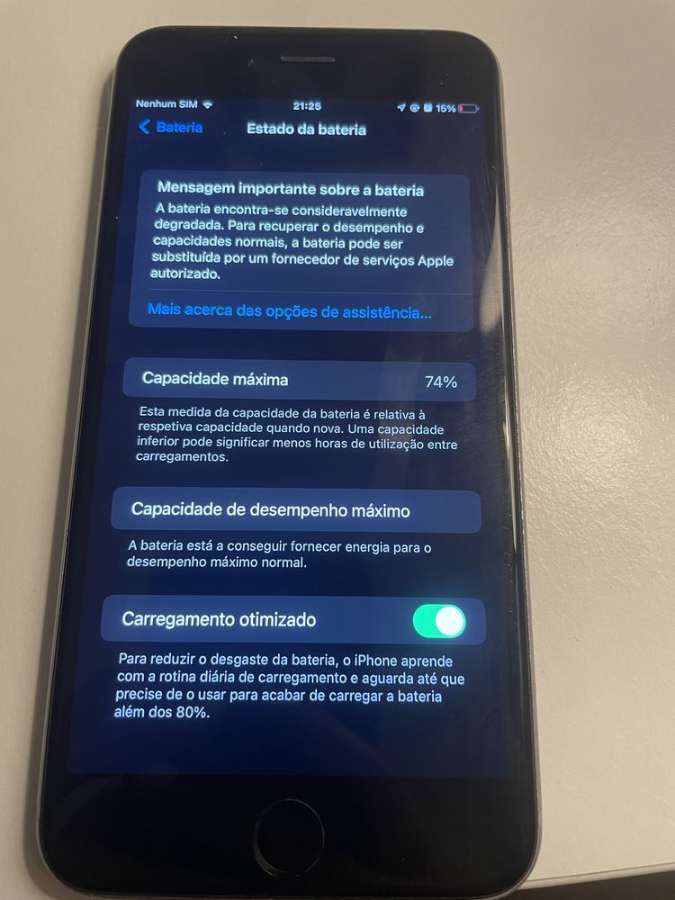 iPhone 6s Plus em bom estado