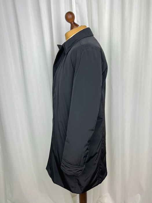 ERMENEGILDO Z ZEGNA Nylon Coat утеплений нейлоновий плащ Зегна Зенья