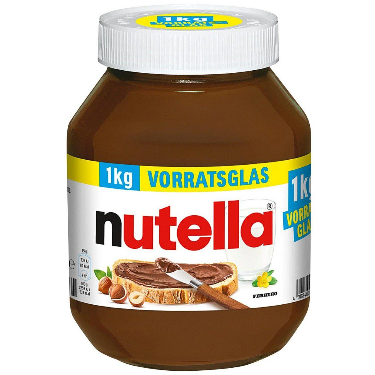 Шоколадно горіхова паста Nutella 1 кг