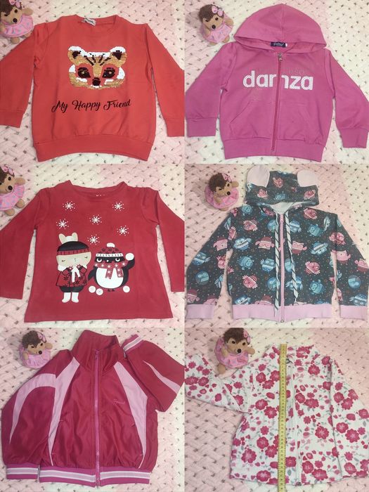 Пакет лот одягу для дівчинки 92-98