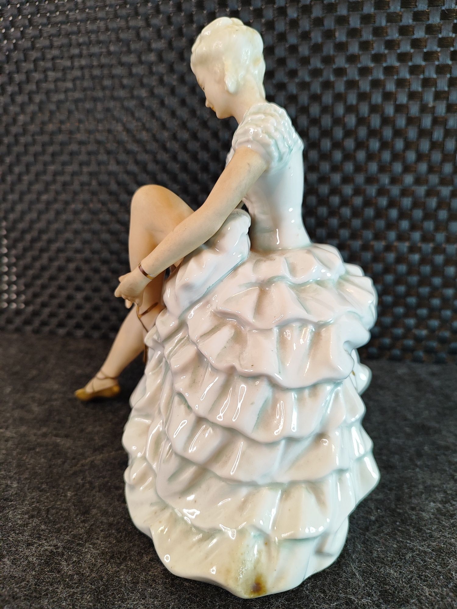 Porcelana Turyngia Figurka Baletnica Schaubach Kunst