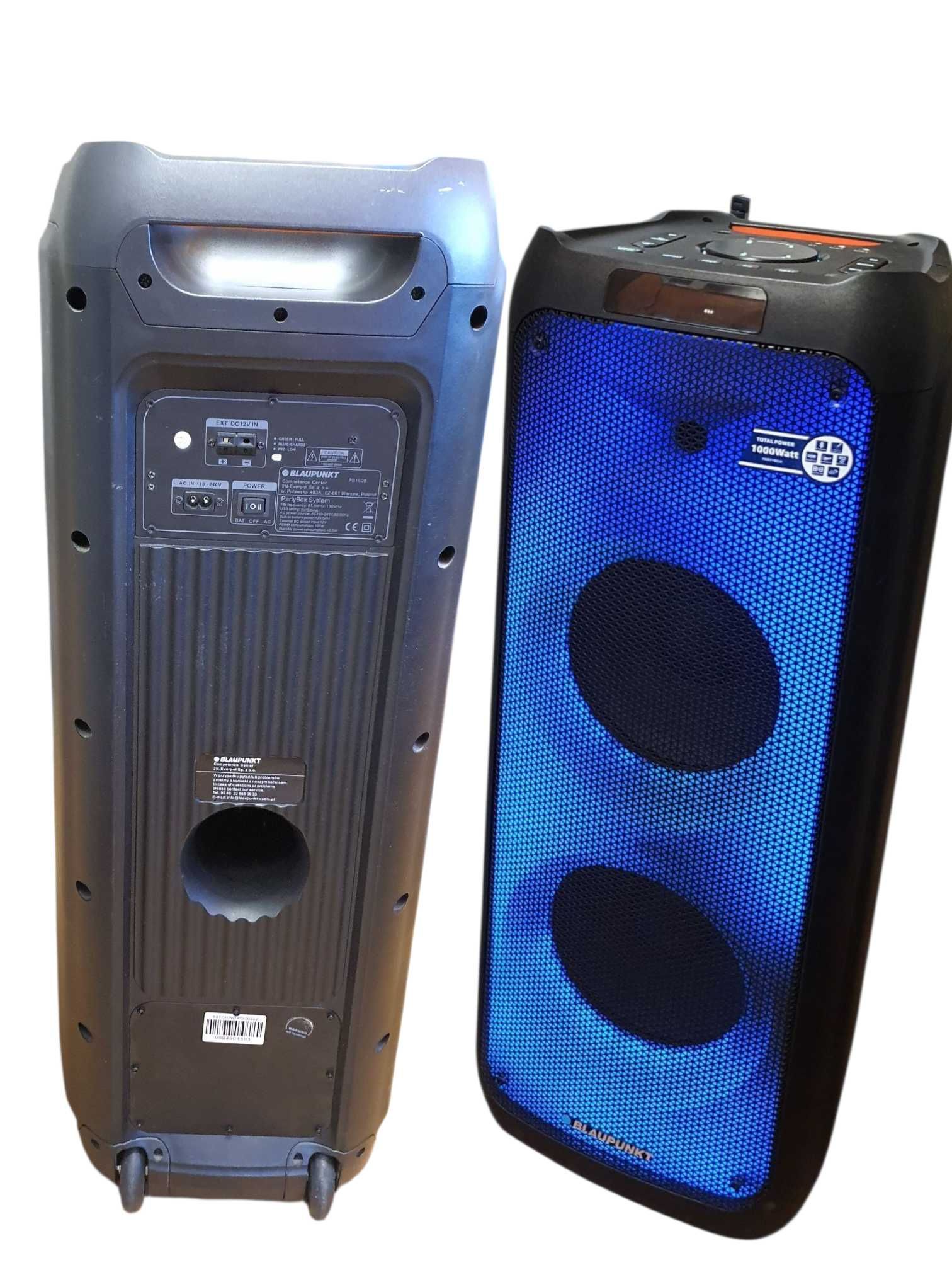 Głośnik przenośny Blaupunkt PB10DB czarny 1000 W