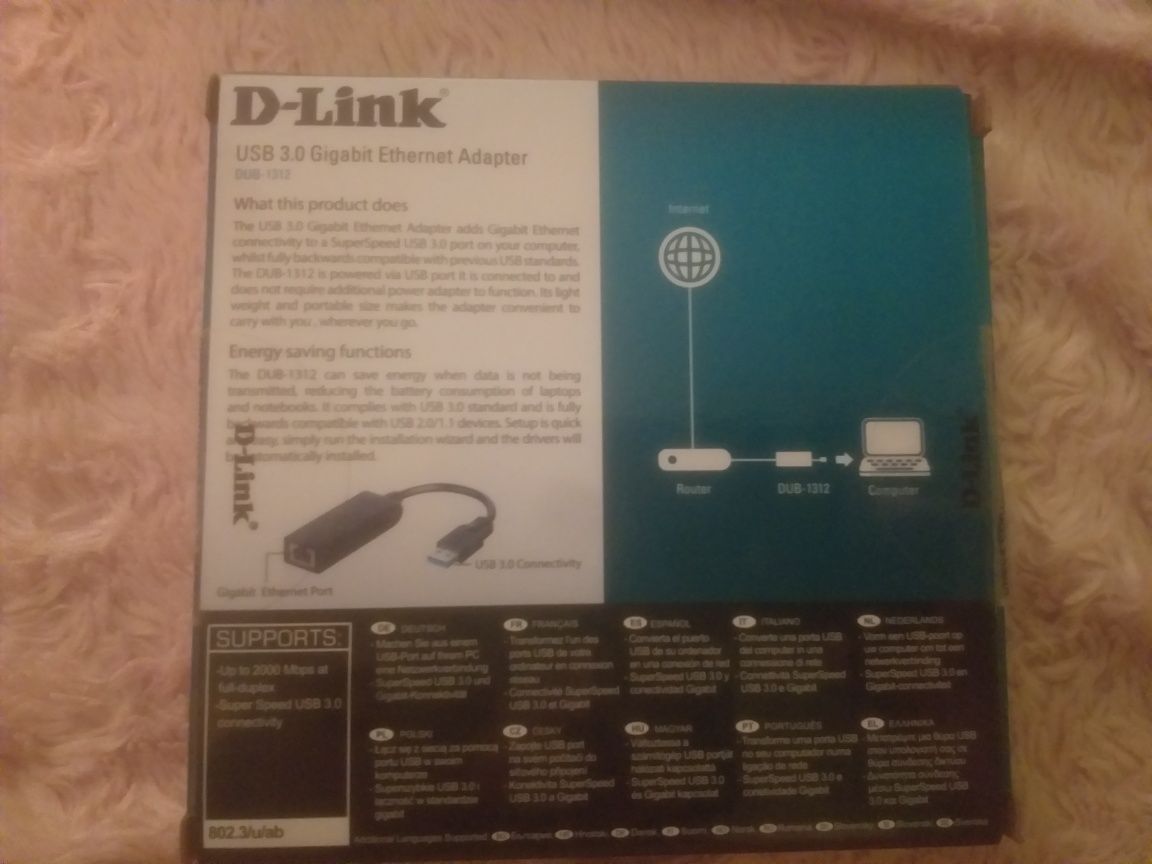 USB 3.0 gigabit ethernet adapter