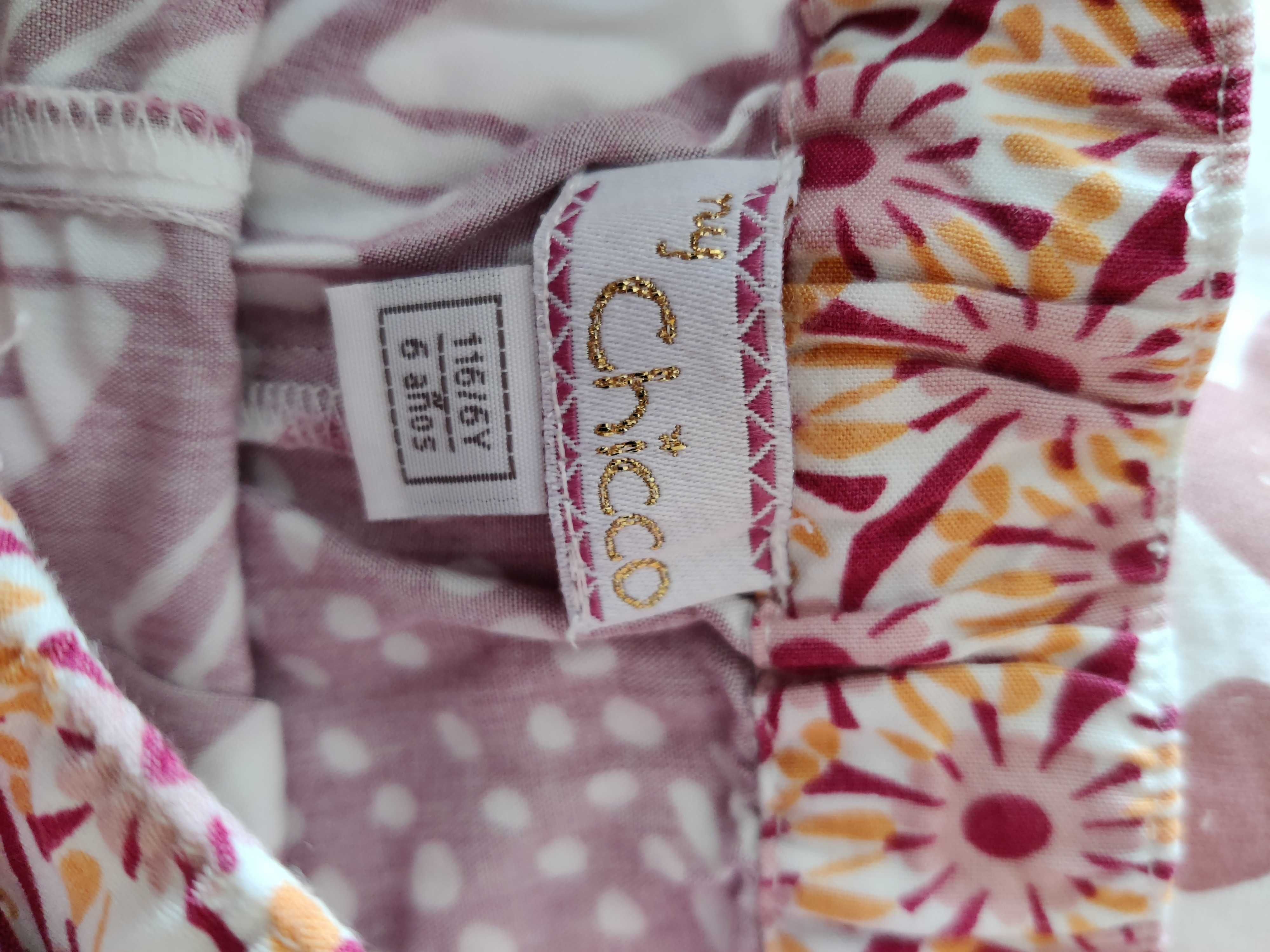 Calças algodão fino estampadas da Chicco