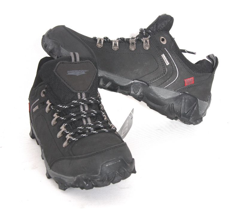 Buty Trekkingowe WISHOT 38,,40 skóra. Nowe !!